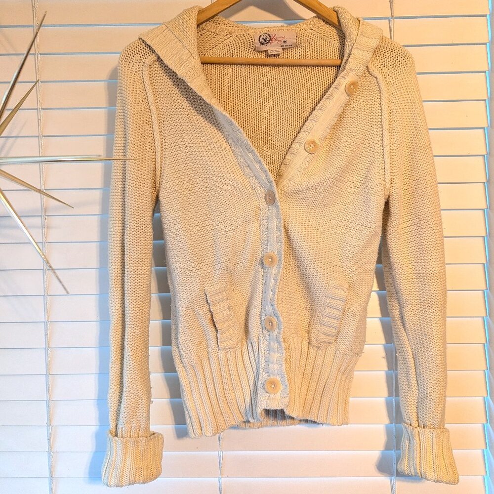 1969 Gap Limited Edition Cotton Knit Hoodie Size Medium